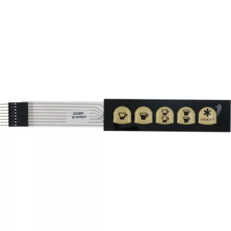 MEMBRÁN NYOMÓGOMB PANEL 5 GOMBOS