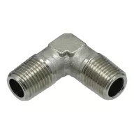 L-ALAKÚ CSATLAKOZÓ ø 1/8'M-1/8'M NIKKELEZETT
