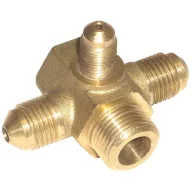 COUPLING 3 WAYS ø 1/4"M-1/4"M-1/8"M