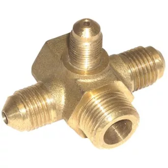 COUPLING 3 WAYS ø 1/4"M-1/4"M-1/8"M