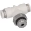 T-ALAKÚ CSATLAKOZÓ ø 1/4'M - 6 mm