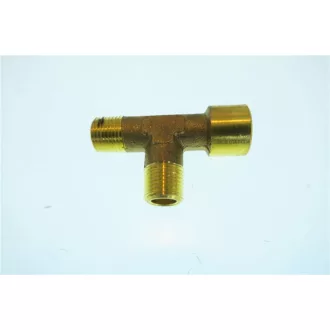 T-ALAKÚ IDOM ø 1/8'M-1/8'M-1/8'F NIKKEL