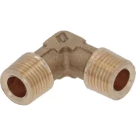 L-ALAKÚ CSATLAKOZÁS ø 1/8'M NPT - 1/8'M NPT