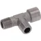 T-ALAKÚ CSATLAKOZÓ ø 1/4'M-1/4'M-1/4'F