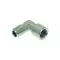 NICHEL PLATED L-FITTING ? 1/4"M-1/4"F