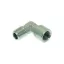 NICHEL PLATED L-FITTING ? 1/4"M-1/4"F