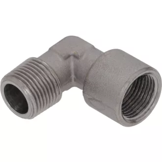   NIKKEL BEVONATÚ L-ALAKÚ CSATLAKOZÓ Ø 3/8'M-3/8'F