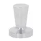 Csiszolt alumínium tamper ø 58 mm