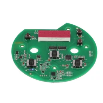 NYOMÓGOMB PANEL KIJELZŐVEL