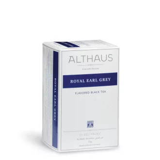 Althaus Royal Earl Grey BIO fekete tea - Deli Pack, 20 × 1,75 g
