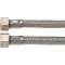 Flexibilis bekötőcső rozsdamentes acél bevonattal (3/8" Fc x Fc, 2500 mm)