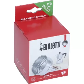 Bialetti tölcsér (1 csészés, kompatibilis: Moka Express, Dama, Break, Mini Express)