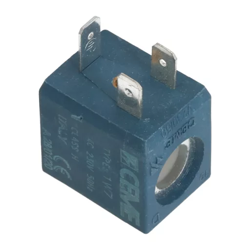 CEME mágnesszelep tekercs - 230V 50Hz, Type 1W7 (DeLonghi ECAM, ESAM, EC szériákhoz)