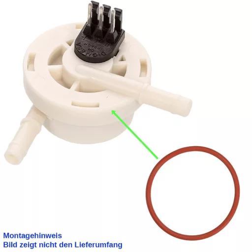 O-gyűrű tömítés áramlásmérőhöz (kompatibilis: Jura, Saeco, DeLonghi, Melitta, Miele) (1 db)