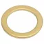 SÁRGARÉZ ALÁTÉT LAPOS ø 17x12x1 mm