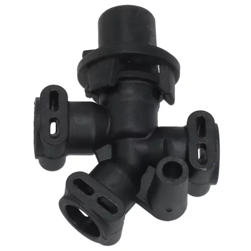 Melitta / Nivona / Bosch / Siemens kompatibilis Y-alakú kifolyószelep - prémium, 2 bar (sárgaréz dugattyúval)