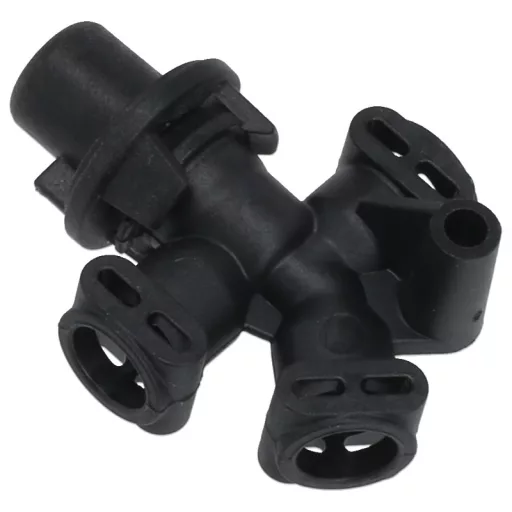 Melitta / Nivona / Bosch / Siemens kompatibilis Y-alakú kifolyószelep - prémium, 2 bar (sárgaréz dugattyúval)