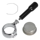 E61 kompatibilis fenéknélküli szűrőtartó kar (58 mm) - ECM, Profitec, Quickmill, Rocket típusokhoz