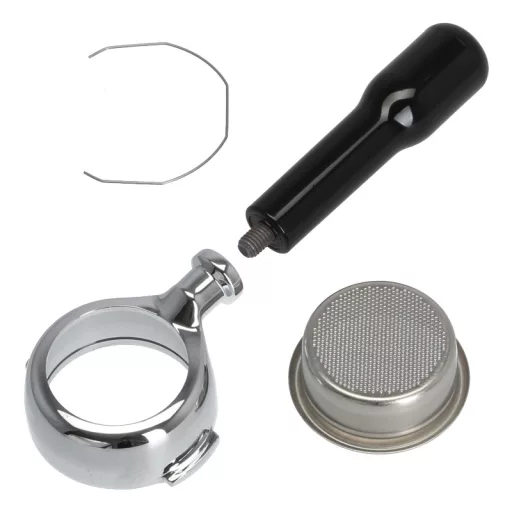 E61 kompatibilis fenéknélküli szűrőtartó kar (58 mm) - ECM, Profitec, Quickmill, Rocket típusokhoz