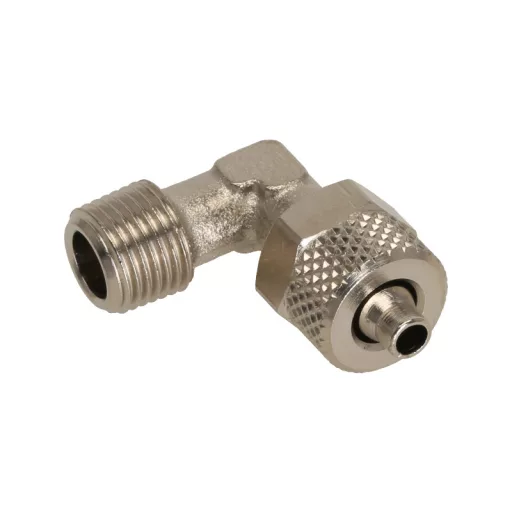 L-alakú szivattyú csatlakozó 1/8" (kompatibilis: ECM, Gaggia, Rocket, Rancilio)