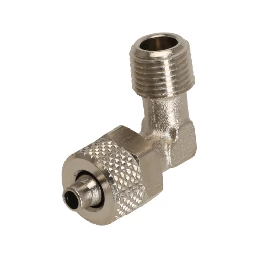 L-alakú szivattyú csatlakozó 1/8" (kompatibilis: ECM, Gaggia, Rocket, Rancilio)