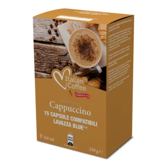 Italian Coffee Cappuccino Classico Lavazza Blue kompatibilis kapszula - 15 db, 210 g