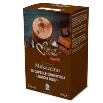 Italian Coffee Mokaccino - 15 db, 120 g - Lavazza Blue kompatibilis kapszula