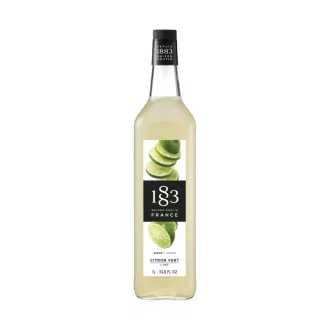   1883 Maison Routin Lime szirup - 1000 ml - Koktélokhoz és limonádékhoz
