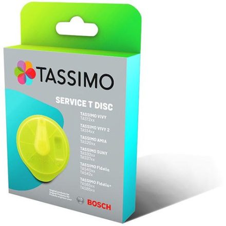 Tassimo CLEANING DISC sárga ø 74 mm