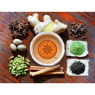 David Rio Red Panda Pumpkin Chai - Sütőtökös fűszeres instant tea, 398 g