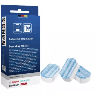 Siemens 2 az 1-ben vízkőmentesítő tabletta - 3 db × 36 g - Siemens és Bosch kávégépekhez
