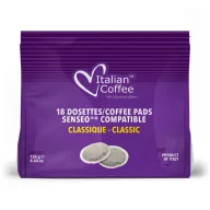 Italian Coffee Classico Senseo pod - 30% Arabica - 70% Robusta, 18 db