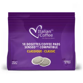 Italian Coffee Classico Senseo pod - 30% Arabica - 70% Robusta, 18 db