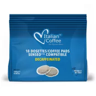 Italian Coffee Koffeinmentes Senseo pod - 90% Arabica, 18 db