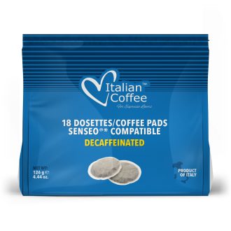 Italian Coffee Koffeinmentes Senseo pod - 90% Arabica, 18 db
