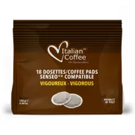 Italian Coffee Vigoroso Senseo pod - Erős és intenzív, 18 db