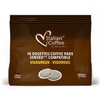  Italian Coffee Vigoroso Senseo pod - Erős és intenzív, 18 db