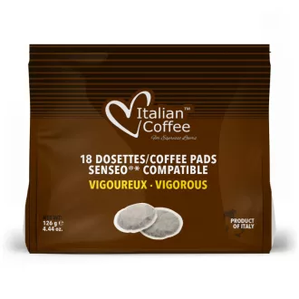 Italian Coffee Vigoroso Senseo pod - Erős és intenzív, 18 db