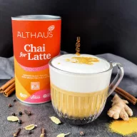 Althaus Bio Chai for Latte - Fűszeres italkeverék fekete teával, 300 g