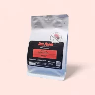   San Paolo Gianna Brazil koffeinmentes szemes kávé - csokis málna ízesítéssel, 250 g