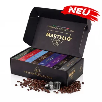   Martello Premium Selection Box kávékapszula válogatás - 80 db - Martello kompatibilis