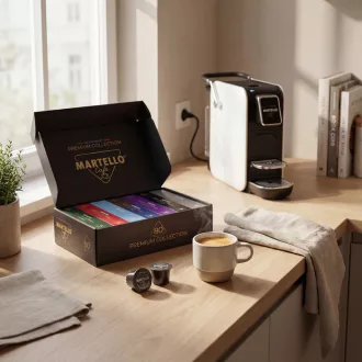 Martello Premium Selection Box kávékapszula válogatás - 80 db - Martello kompatibilis