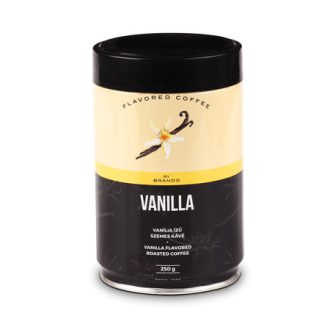 Brando Vanília ízű szemes kávé - 100% Arabica, 250 g