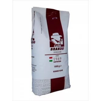Brando "Piros" Espresso Bar szemes kávé - 80% Arabica · 20% Robusta, 1 kg