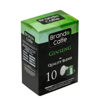 Brando Caffè Ginseng Nespresso kompatibilis kávékapszula - 100% Robusta, 10 × 5 g