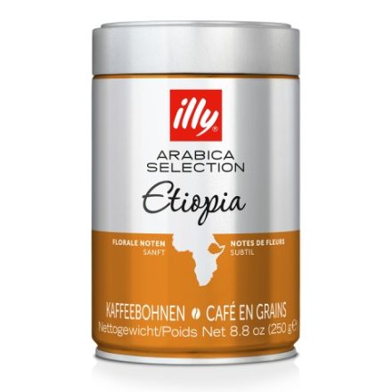 Illy, szemes kávé - Etiópia, 250 gr