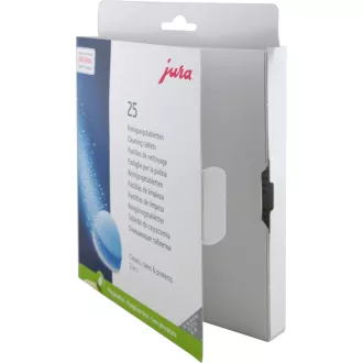 Jura 3 fázisú tisztító tabletta - 25 db - Jura automata kávégépekhez