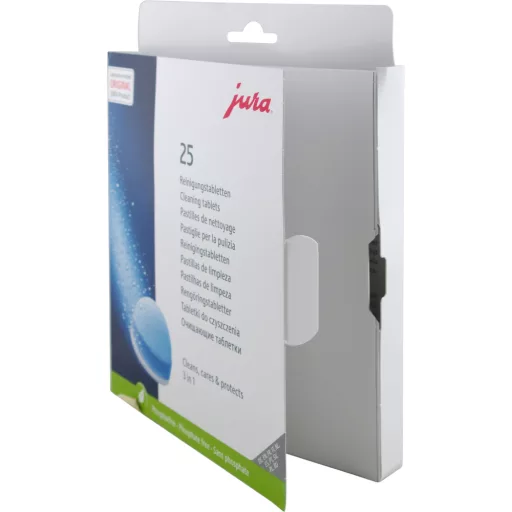 Jura 3 fázisú tisztító tabletta - 25 db - Jura automata kávégépekhez