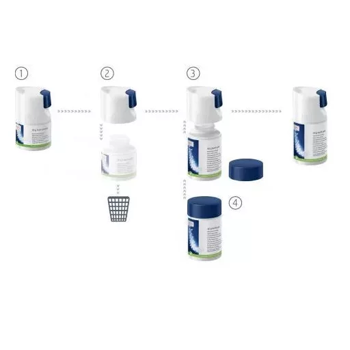 Jura Tejrendszer tisztító mini tabletta utántöltő - 180 g - Jura automata kávégépekhez