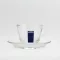 Lavazza Üveg Cappuccino Csésze + alátét (160ml)
